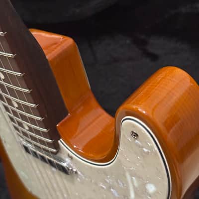 Heavily upgraded Fender American Performer Telecaster with all Rosewood Neck - Honeyburst image 11