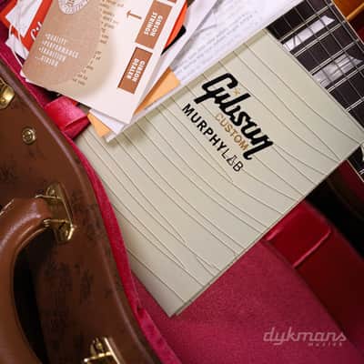 Gibson Custom '59 Les Paul Standard Golden Poppy Burst Murphy Lab Ultra Light Aged image 22
