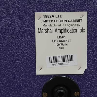 Marshall 1959LTD Full Hendrix Stack 1994 - Purple image 12
