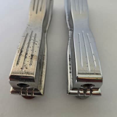 2 Ludwig Clubdate bass tension lugs 50's-60's,nob image 3