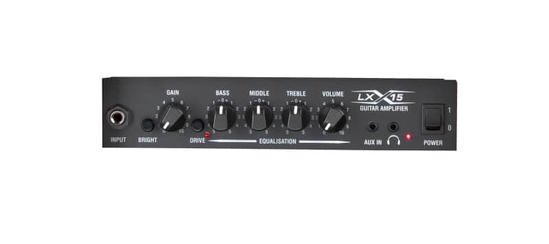 Laney LX15-RED 15W Electric Guitar Combo Amp With Dual 5-Inch Speakers Drive Switch AUX Input And Headphone Out image 1