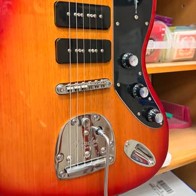 Fender Jazzmaster parts guitar - Stained sunburst with clear coat image 2