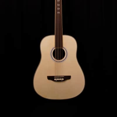 Busuyi Guitar 5 String Fretless Bass /12 String Acoustic /Electric, Double-Neck Guitar image 1