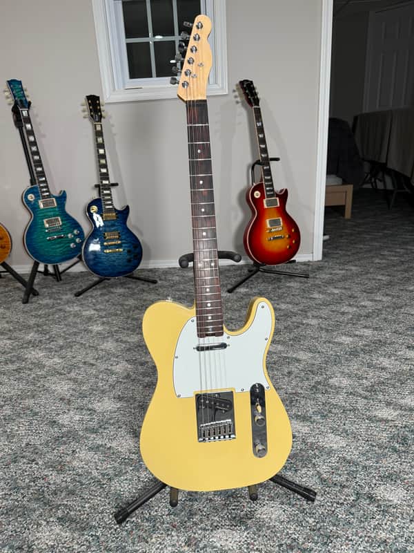 Custom Built Korina body Telecaster 2025 - Vintage Cream Nitro image 1