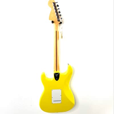 Fender MIJ LTD International Color Stratocaster - Monaco Yellow image 3