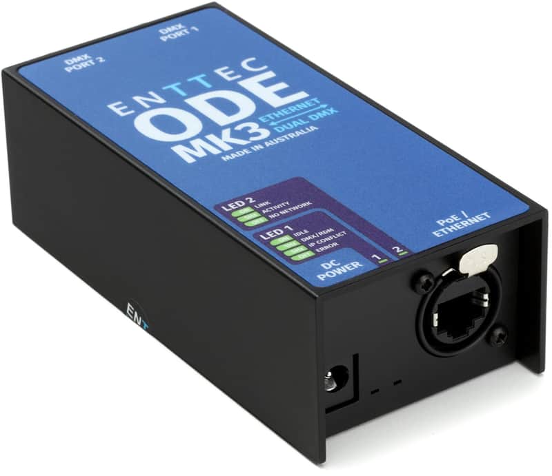 ENTTEC ODE MK3 Two-universe Bidirectional DMX Ethernet Gateway image 1