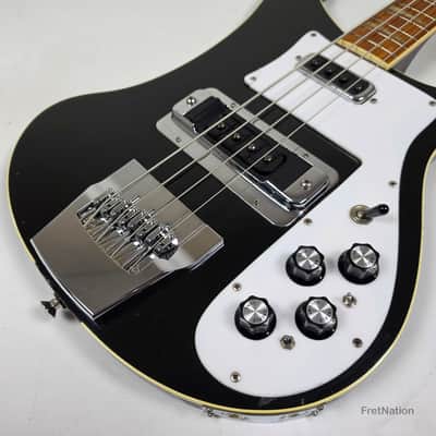 Rickenbacker 4001 JetGlo 4-String Bass 10.20lbs 1976 Hipshot #PI-6183 Pre-Owned image 7