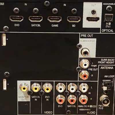 Pioneer Pioneer VSX-522-K Home theater receiver with 3D-ready HDMI switching 2012 - Black metal image 8