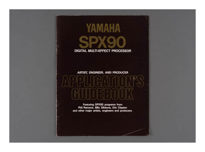 Yamaha SPX90 Applications Guidebook | Reverb Finland