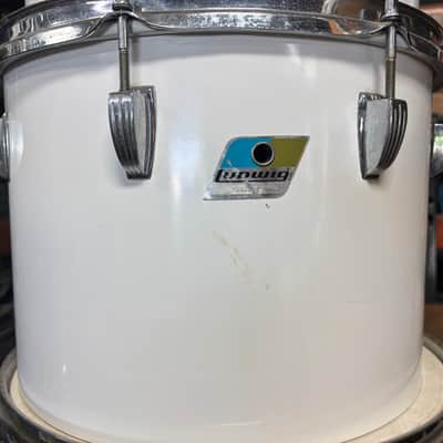 Ludwig 1970’s White Cortex 10-12-13-14-15-16 Concert Tom’s image 10