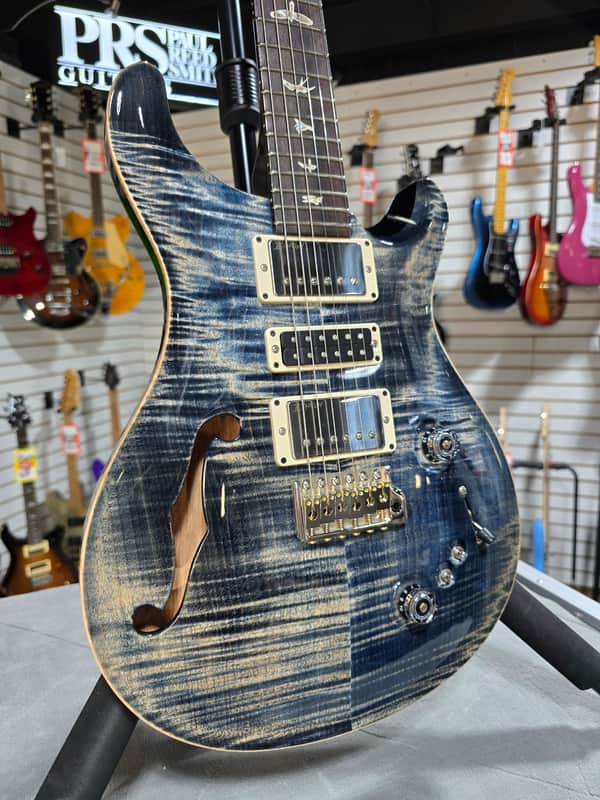 PRS Special Semi-Hollow - Electric Guitar - Faded Whale Blue w/ OHSC & PLEK*D #787 image 1