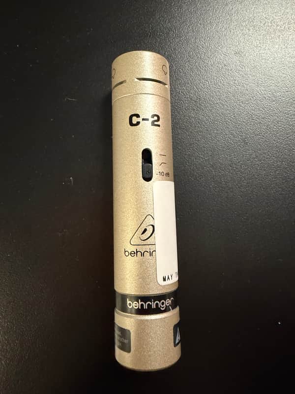 Behringer C-2 Small Diaphragm Cardioid Condenser Microphone 2015 - Present - Standard image 1