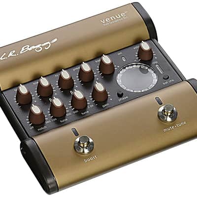 LR Baggs Venue DI Acoustic Preamp EQ/DI/Tuner Pedal w Power Supply image 3