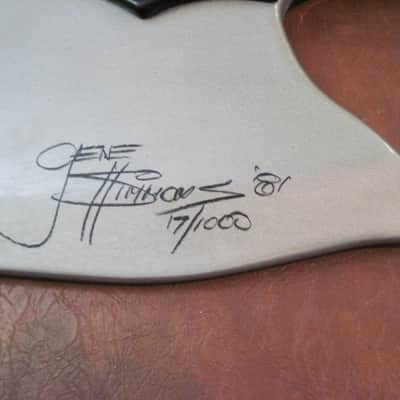 1981 Kramer 6 String Axe Guitar. 25 In The World. Signed. Yep, The Most Rare Of All The Axes! image 2