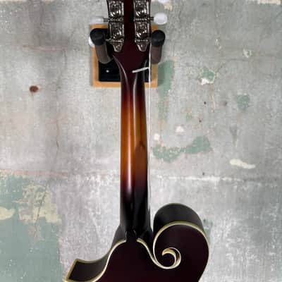 The Loar LM-310F-BRB Honey Creek F-style Mandolin - Satin Brownburst #0734 image 9