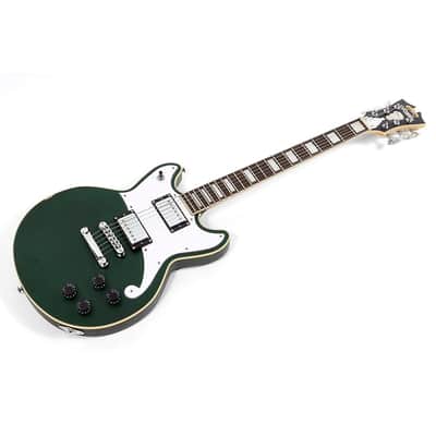 D'Angelico Premier Series Brighton Electric Guitar Regular Sherwood Green image 1