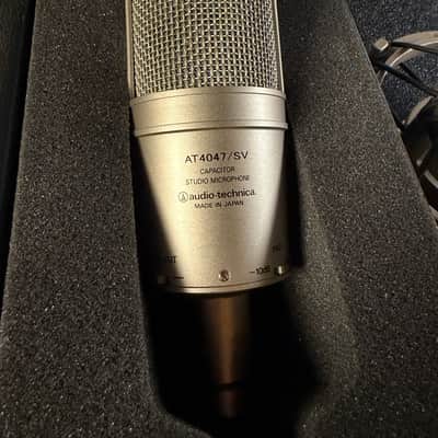 Audio-Technica AT4047/SV Large-Diaphragm Side-Address Cardioid Condenser Microphone image 3