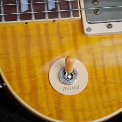 Luthier Built 59 Inspired Gary Moore Peter Greene Burst Lemon Burst image 8