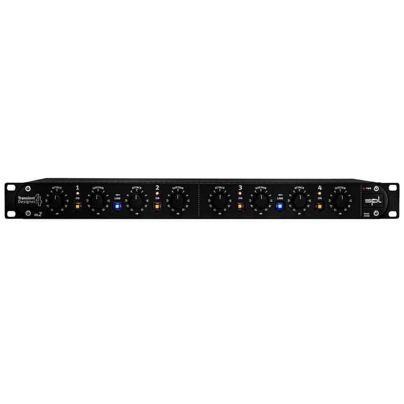 SPL Transient Designer 4 Mk2 4-Channel Dynamic Effect Processor 19" Rack-Mount image 1