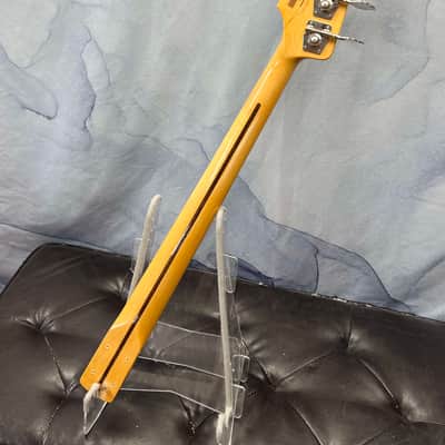 Squier Loaded Classic Vibe CV 70s Jazz Bass Neck, Vintage Tint Maple with Block Inlay image 4