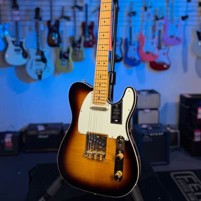 Fender 75th Anniversary American Professional II Custom Telecaster 2026 - 2 Color Sunburst w Case, Free Plek 176 image 10