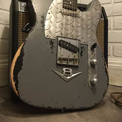 USA Relic Tele Style Electric Guitar Road Worn Grey by Nate's Relic Guitars image 1