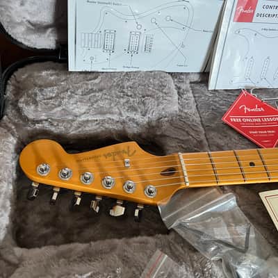 Fender Fender American Ultra II Stratocaster 2023 - Solar Flare image 3