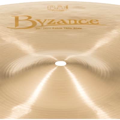 Meinl Byzance Extra Thin Ride 20" B20JETR Jazz Finish - Ride Cymbal image 3