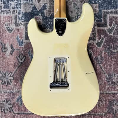 1980 Fender Stratocaster Vintage White / Black Pickguard & Pickups W/ Original Hardshell Case! image 8