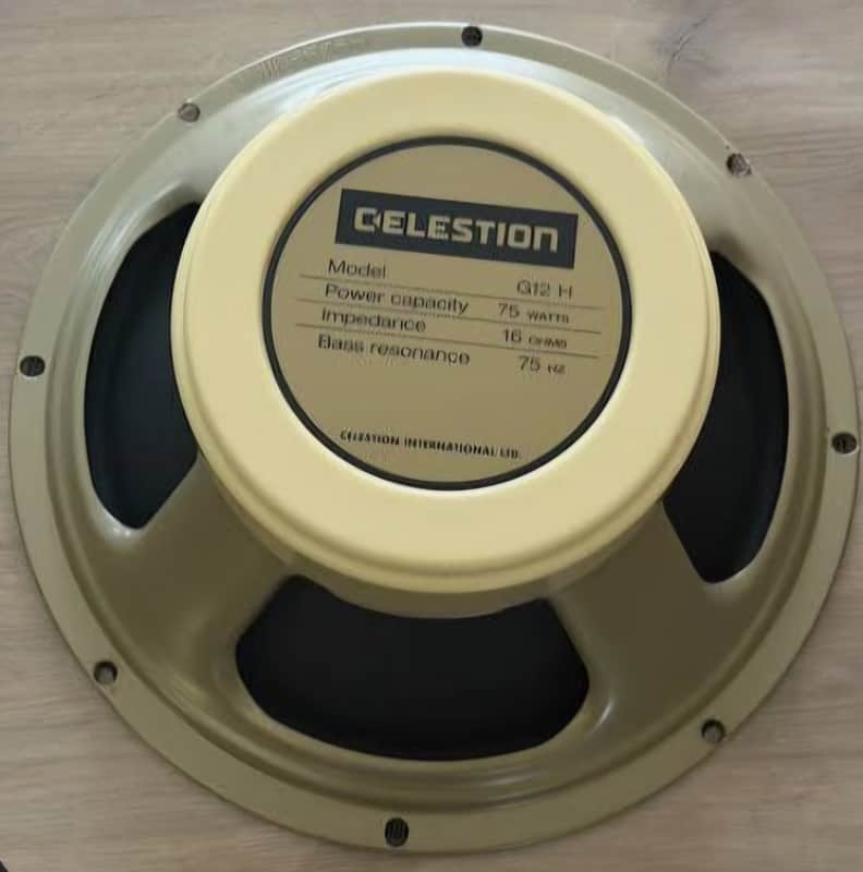 Celestion G12H-75 Creamback 12" 75-Watt 16 Ohm Speaker 2025 - Cream image 1