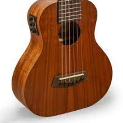 Islander GL6-EQ 6-String Acoustic Electric Baritone Ukulele, Acacia Body image 2