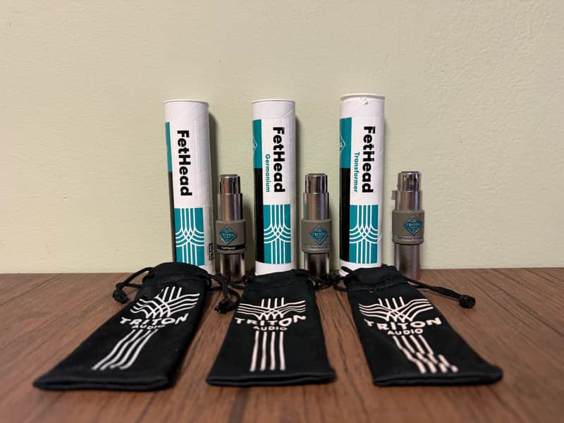 3 Triton Audio FETHead - Boost/Germanium/Transformer Inline Microphone Booster 2021 - Present - Nickel image 1