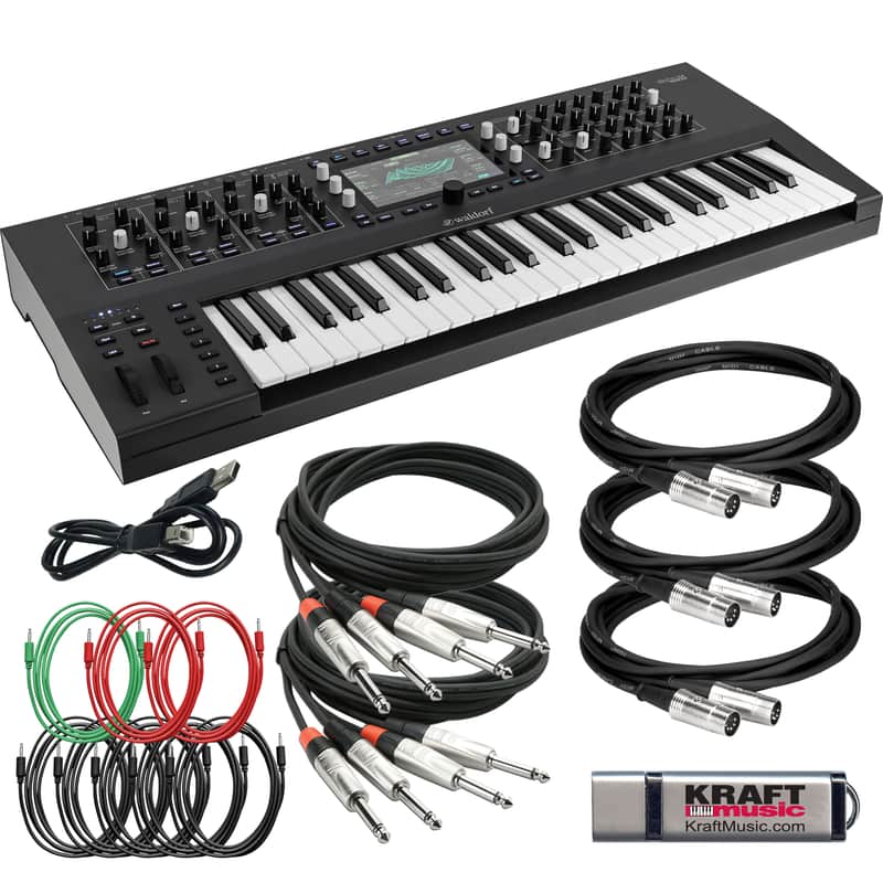 Waldorf Iridium Keyboard Digital Polyphonic Synthesizer - Cable Kit image 1