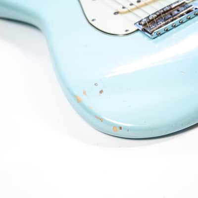 1962 Fender Stratocaster Daphne Blue Owned by Brian Setzer image 13
