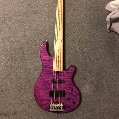 Lakland Skyline Deluxe 55-02 2019 Translucent Purple image 1