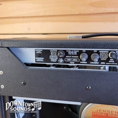 2013 Fender '65 Deluxe Reverb Reissue Combo Amplifier with Fender Two-Button Footswitch image 7