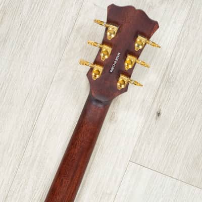 Mint D'Angelico DAEOMXTVSBGP Excel Tammany XT Acoustic Electric Guitar, Vintage Burst image 10