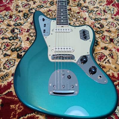 2025 Fender Japan Traditional II 60s Jaguar FSR, Sherwood Green Metallic SGM '65 Spec w/ USA Pure Vintage Pickups Bound Neck, MIJ JD25 - Limited Edition 🔥 image 12