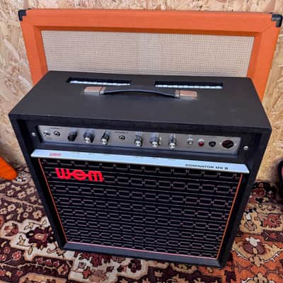 Vintage 1970s WEM Watkins Dominator MKIII MK3 Valve Guitar Amplifier 1x12 Combo image 7