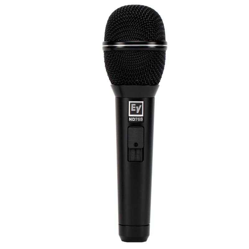 Electro-Voice ND76S Dynamic Cardioid Vocal Microphone with On/Off Switch - Open Box Mint image 1