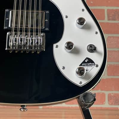 Schecter Stargazer-12-String Electric Guitar - Gloss Black (New-Old Stock) image 4