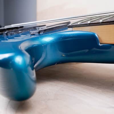 Ibanez TRB Bass 1991 Ice Blue Metallic Fujigen Factory MIJ Made in Japan w/ Bag image 13