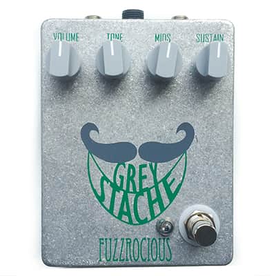 Reverb.com listing, price, conditions, and images for fuzzrocious-grey-stache