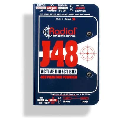 Radial J48 Phantom Powered Active Direct Box (Open Box) image 5