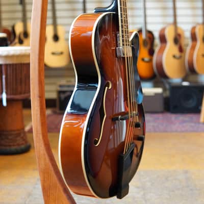 Gold Tone Mandocello Tobacco Sunburst w/Pickup, Hard Case image 2
