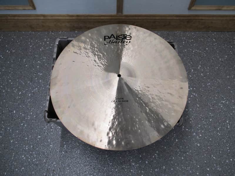 Paiste 22" Masters Dark Crash/Ride Cymbal 2011 - Present - Traditional image 1