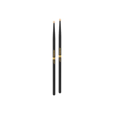 ProMark Hickory 2B Rebound Activegrip with Acorn Tip in Black image 3
