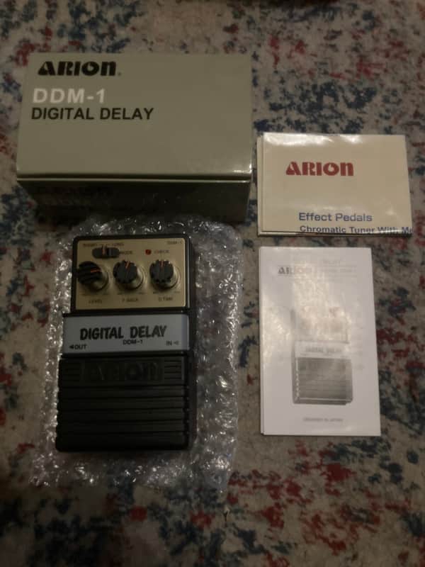 Arion DDM-1 Digital Delay Guitar Effects Pedal image 1