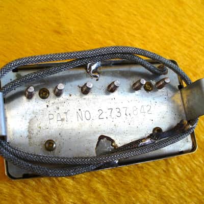Gibson Patent stamped T Top humbucker 1974 - Gold image 4
