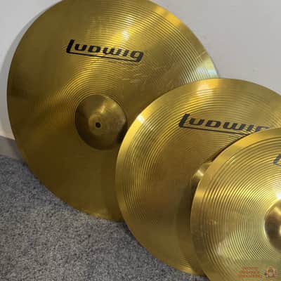 Ludwig Brass 14,16,20 Cymbal Pack image 3